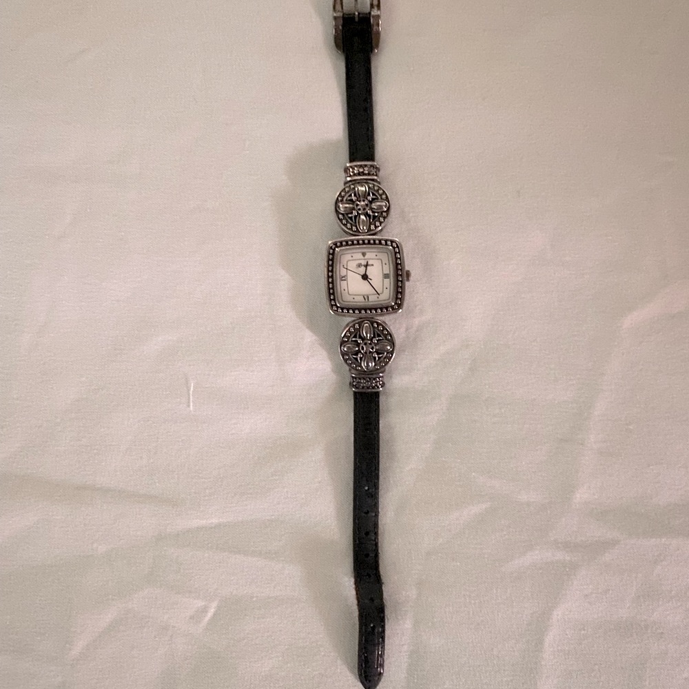 Brighton Bracelet Watch Delia brown leather